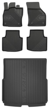 Set 77 Koberce a rohože Škoda Superb 3 Kombi 2015-2023 g
