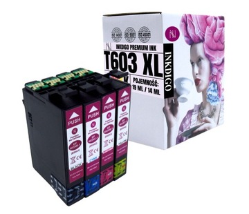 4x Tusz do EPSON 603XL komplet XP2100 3100 2105