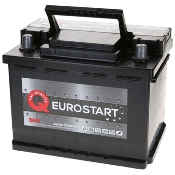 AKUMULATOR EUROSTART 12V 62AH 600A P+ ROKIETNICA