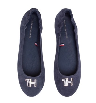 Damskie Buty Tommy Hilfiger TH Hardware Balerina W FW0FW04768 r.37