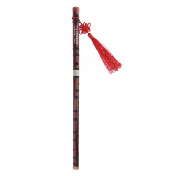 Chinese Vertical Bamboo Flute Traditional Woodwind Instrument Craft E Key
