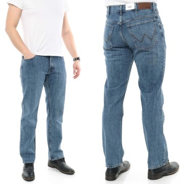 WRANGLER STRAIGHT spodnie męskie proste W31 L32