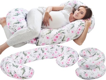 PODUSZKA CIĄŻOWA ROGAL DO SPANIA W CIĄŻY TYP C BABYMAM 3W1