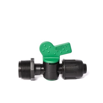 ШАРОВОЙ КРАН СО КОНТРОЛЕМ PE СОЕДИНИТЕЛЕМ QJ 3/4 x 16 мм M