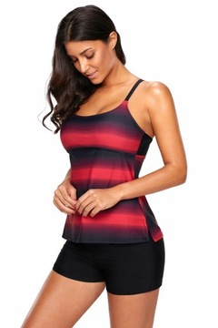 TANKINI STRÓJ KĄPIELOWY Spodenki Koszulka 3XL