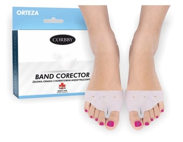 ГЕЛЕВАЯ ЛЕНТА С МЕЖДИГАЛЬНЫМ КОРРЕКТОРОМ, СЕПАРАТОР HALL valgus