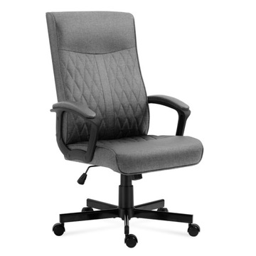 Fotel Biurowy Obrotowy ERGONOMICZNY WYGODNY Mark Adler Boss 3.2 Grey