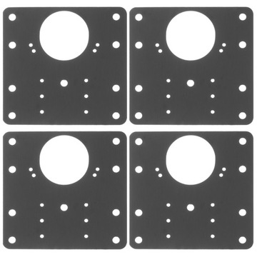Ремкомплект мебельных петель, пластины, 4 шт., 90 х 90 мм.