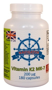 WITAMINA K2 MK-7 200 mcg z NATTO 180 kaps. VEGE