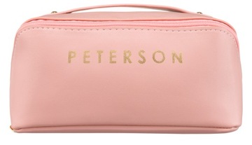 Женская косметичка PETERSON, вместительный органайзер, сумка на молнии, экокожа