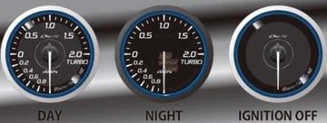 Предупреждение о давлении масла DEFI N2 на высоких оборотах двигателя 52 мм