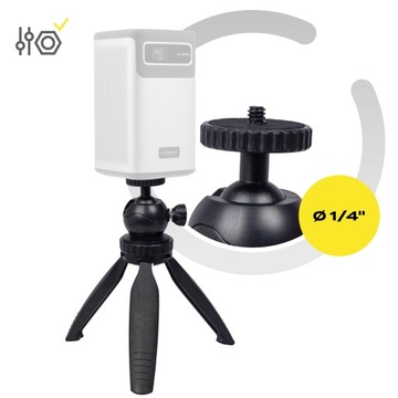 НАСТОЛЬНЫЙ ШТАТИВ МИНИ-СТАБИЛЬНАЯ ПОДСТАВКА МАЛЕНЬКАЯ ШТАТИВ GOPRO-КАМЕРА с головкой на 360°