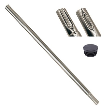 Комплект из нержавеющей стали, хомут 5 м + мачта 1 м