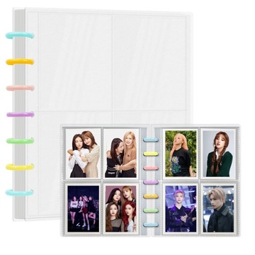 3-calowy Album Fotograficzny Kpop Photocard Binder Binder Sleeves
