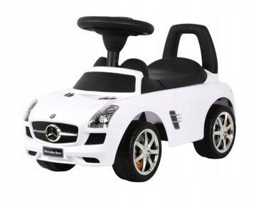 AUTKO DLA 2 3 4 LATKA CHŁOPCA JEŹDZIK Mercedes PCHACZ DŹWIĘKI KLAKSON AUTO