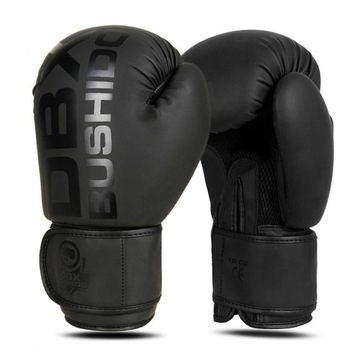 RĘKAWICE BOKSERSKIE 14 oz BUSHIDO TRENINGOWE SPARINGOWE ACTIVE CLIMA CZARNE