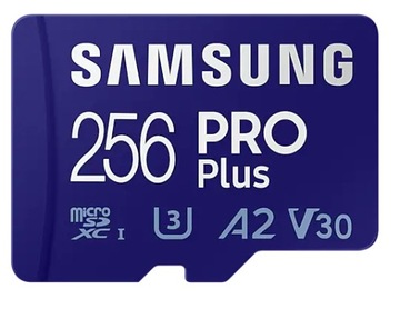 Samsung Pro PLUS microSDXC 256 ГБ UHS-I U3 130 МБ/с