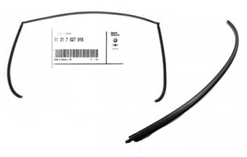 BMW 5 E60 Оригинальный нижний уплотнитель заднего стекла