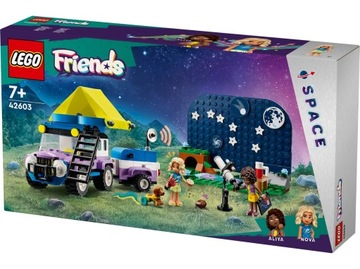 LEGO Friends, Кемпер с мобильной звездной обсерваторией, 42603