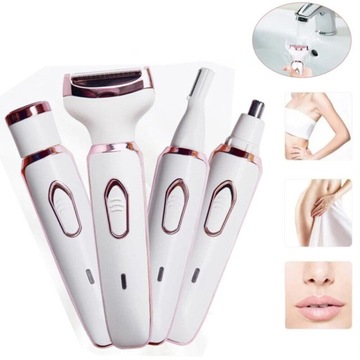 Depilator GOLARKA DAMSKA DEPILATOR USB 4W1