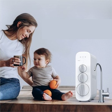 Центральный блок с фильтрами Waterdrop G3 Система обратного осмоса белый