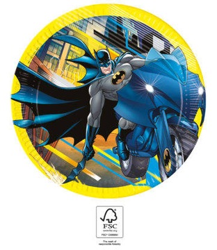 Talerzyki Batman Next Generation, 23 cm, 8 szt.