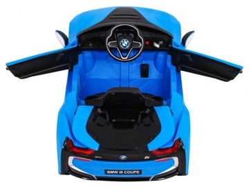 BMW I8 Lift Автомобиль на аккумуляторе Синий + Пульт дистанционного управления + Свободный запуск + 3-точечные ремни безопасности