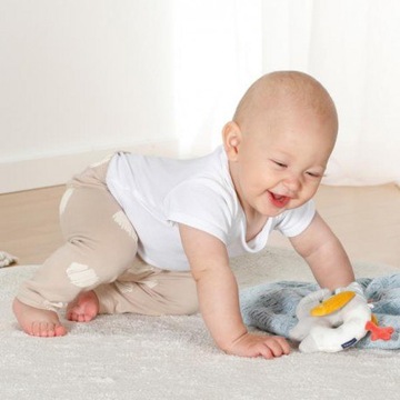 ТАЛИСМАН С ПОГРЕМКОЙ СВЕТЯЩИЙСЯ В ТЕМНОТЕ СЛОН С