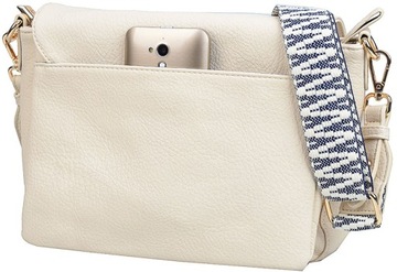 TOREBKA damska LISTONOSZKA LuluCastagnette crossbody z misiem