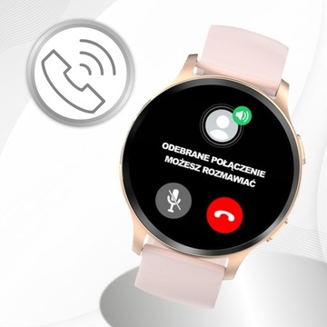 SMARTWATCH ЧАСЫ ЖЕНСКОЕ МЕНЮ ЗВОНКИ СПОРТ ПОЛЬСКИЙ ПУЛЬС SMS ЧАСЫ SMART