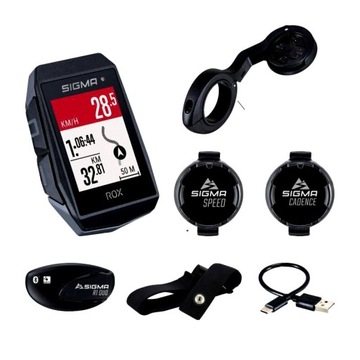 Licznik rowerowy Sigma ROX 11.1EVO GPS HR i sensor