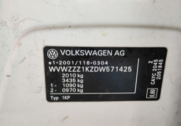 Volkswagen Golf Plus II 2013 Volkswagen Golf Plus 2013r, 1.6 TDI. Lekko uszkodzony lewy bok. Jezdzi., zdjęcie 22