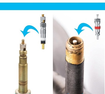 Обменные адаптеры туристических адаптеров для велосипедных судов Ремонт гайки