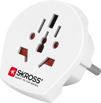 Адаптер SKROSS для подключения розеток Великобритании, США, Австралии и ЕС