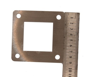 Монтажный лист, Фирменная основа для столба 50х50 5х5 см 4 мм