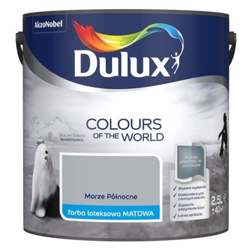 Dulux Kolory Świata Farba Morze Północne Mat 2,5L