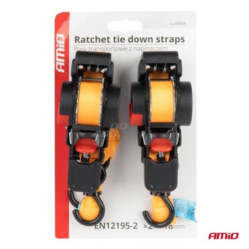 ТРАНСПОРТНЫЙ РЕМЕНЬ AMiO С АВТОМАТИЧЕСКИМ РЕПЛЕРОМ АВТОМАТИЧЕСКИЙ 200 КГ 2 шт.