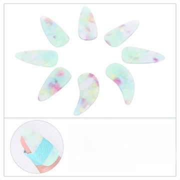 8 ИСКУССТВЕННЫХ НОГТЕЙ, ЗАЩИТЫ ДЛЯ КОНЧИКОВ ПАЛЬЦЕВ, ПРАКТИЧЕСКИЕ КЕДИЦЫ ДЛЯ МУЗЫКАЛЬНЫХ ИНСТРУМЕНТОВ