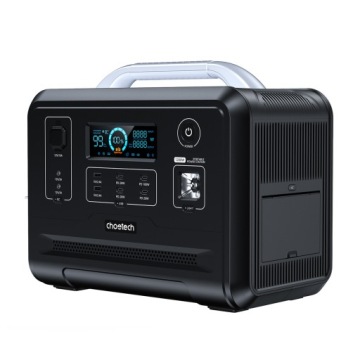 Портативная электростанция Choetech LiFePO4 power Bank 960Втч 1200Вт черный (B