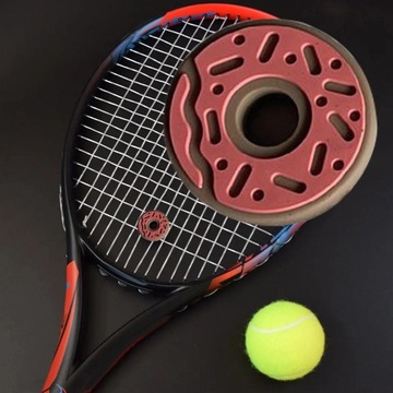 Гаситель вибрации теннисной ракетки, профессиональная форма теннисного пончика