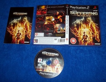 THE SUFFERING TIES THAT BIND PS2 PLAYSTATION 2 HORROR IDEALNA 3 X ANG