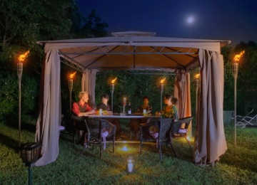 6x БАМБУКОВЫЙ ФАКЕЛ ОТ КОМАРОВ + 6x НАБОР СВЕЧЕЙ ОТ КОМАРОВ CITRONELLA