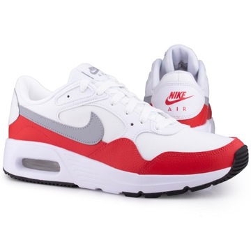 Buty męskie sportowe, sneakersy Nike AIR MAX SC CW4555107 skóra