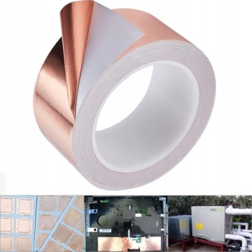 МЕДНАЯ ЛЕНТА 25м х 50мм ПРОТИВ УЛИТОК