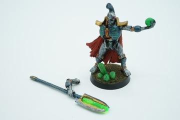 Warhammer 40k Necron Lord With Resurrection Globe figurka metal
