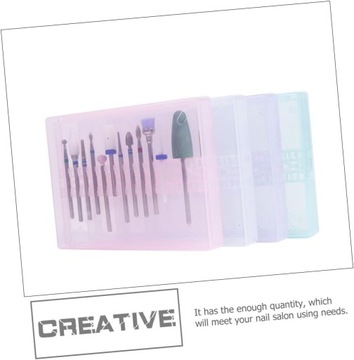 12 шт., пустая коробка для шлифовальной головки, портативный держатель для телефона Ko