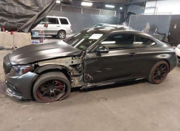 Mercedes Klasa C W206 2021 Mercedes-Benz Klasa C 2021, 4.0L, 4x4, 63 S AMG, od ubezpieczalni 4.0 503KM, zdjęcie 1