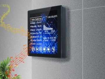TONSIL WS-65 НАСТЕННЫЙ ПРОИГРЫВАТЕЛЬ WIFI УСИЛИТЕЛЬ ANDROID BT + 2x ZGSU 205S