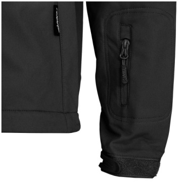 Куртка мужская военная тактическая софтшелл FALCON TEXAR Black 4XL