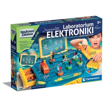 ZABAWKA DLA CHŁOPAKA PREZENT LABORATORIUM ELEKTRONIKI NAUKOWAZABAWA